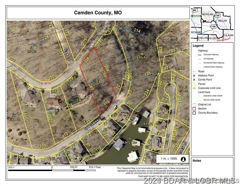 0.6 Acres of Land for Sale in Camdenton, Missouri