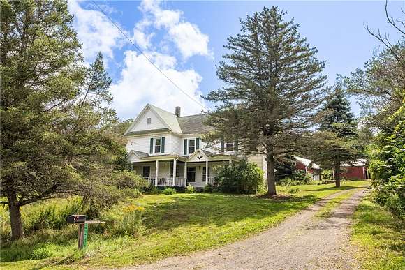 338 Acres of Agricultural Land with Home for Sale in Kortright Town, New York