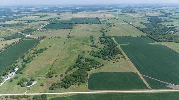 82.8 Acres of Recreational Land & Farm for Sale in Iola, Kansas