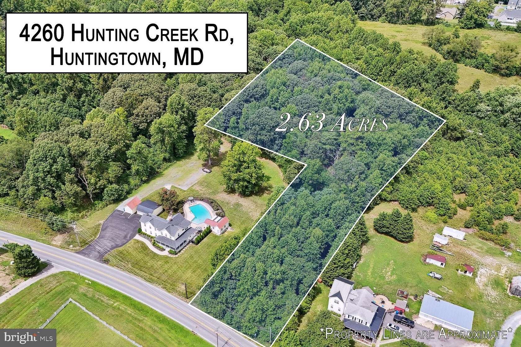 2.63 Acres of Residential Land for Sale in Huntingtown, Maryland