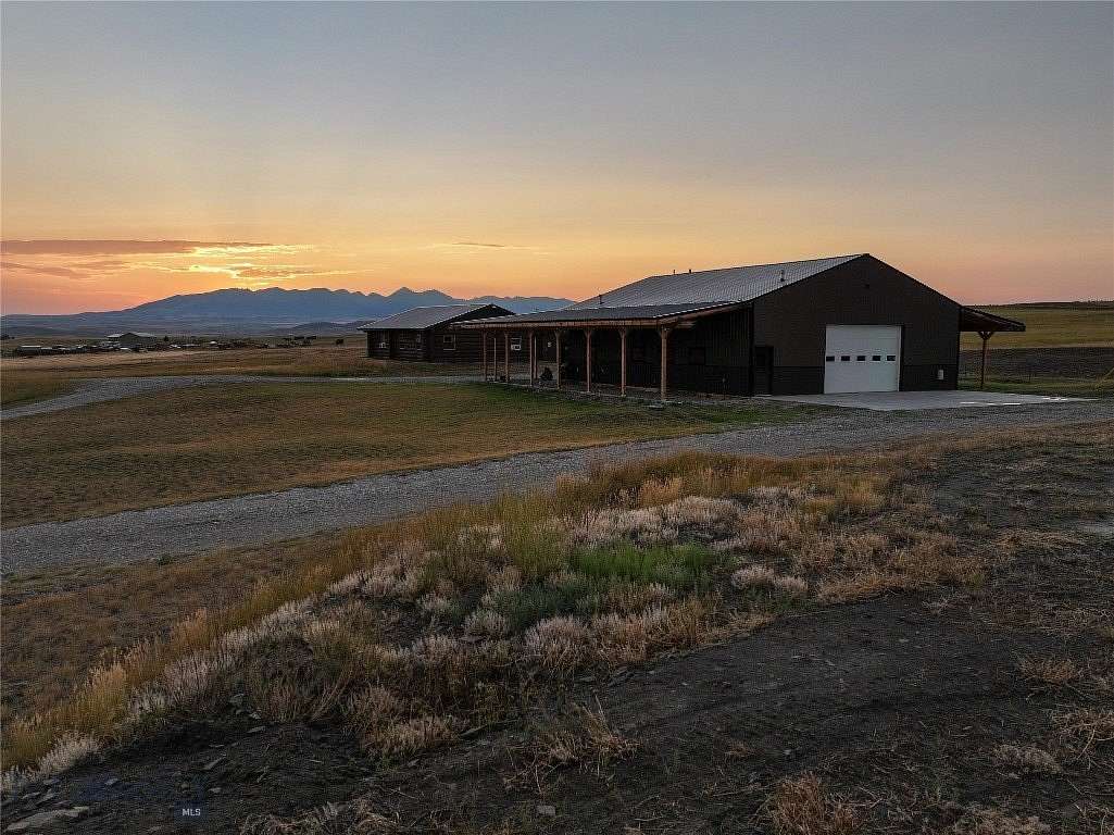 20 Acres of Recreational Land with Home for Sale in Big Timber, Montana