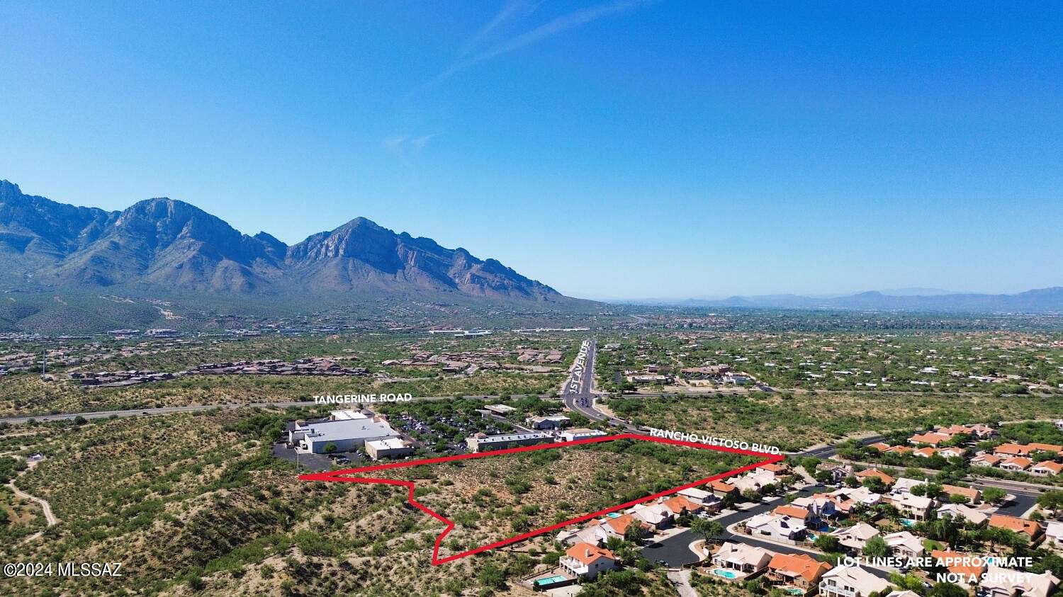 8.05 Acres of Commercial Land for Sale in Oro Valley, Arizona