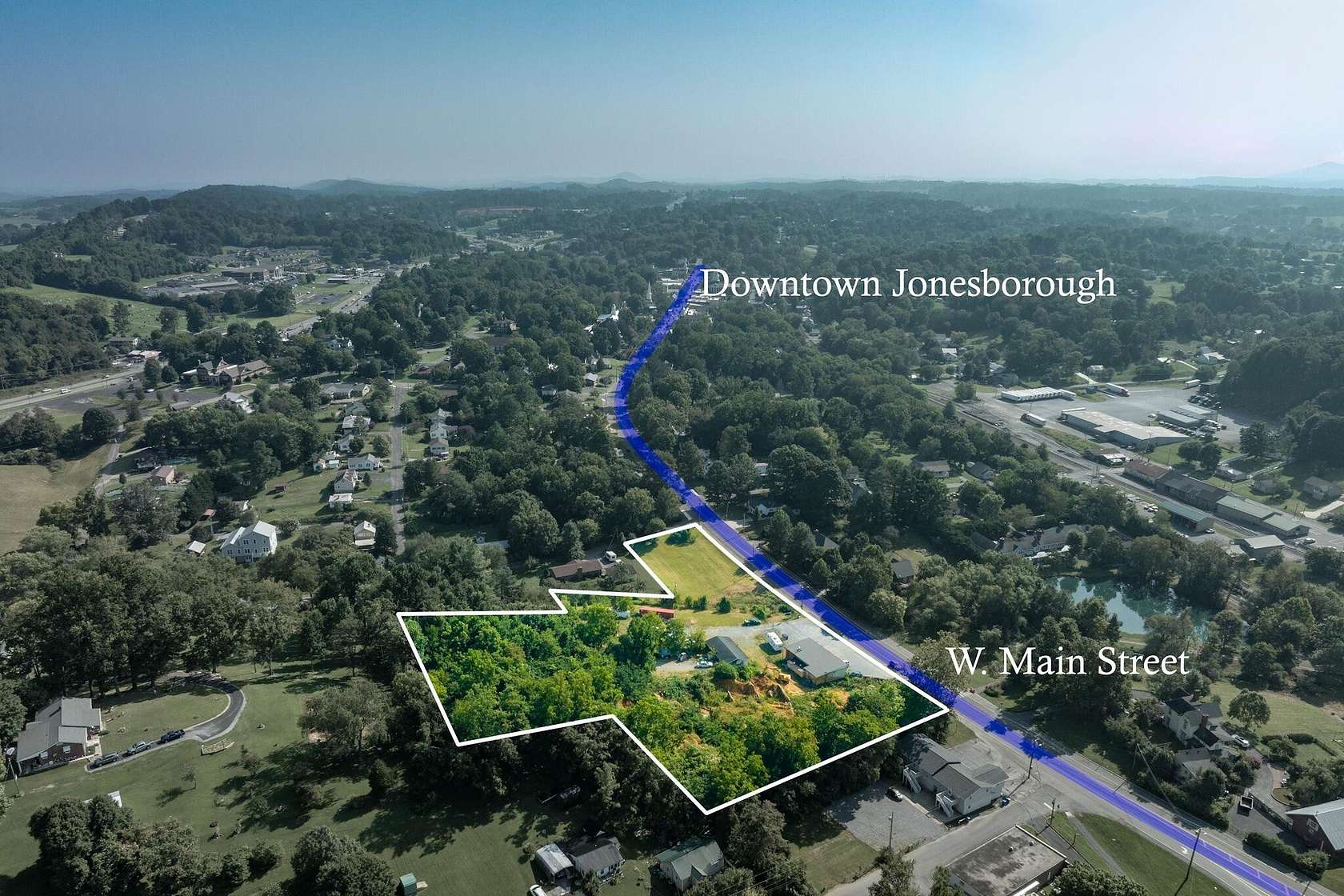 4.55 Acres of Mixed-Use Land for Sale in Jonesborough, Tennessee