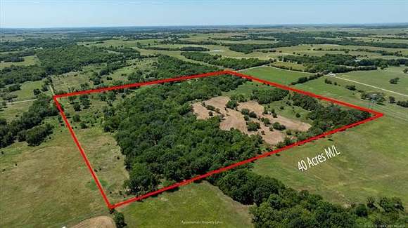 40 Acres of Land for Sale in Nowata, Oklahoma