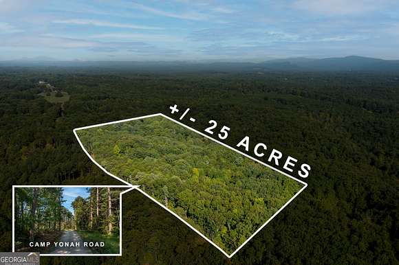 23.8 Acres of Recreational Land for Sale in Clarkesville, Georgia