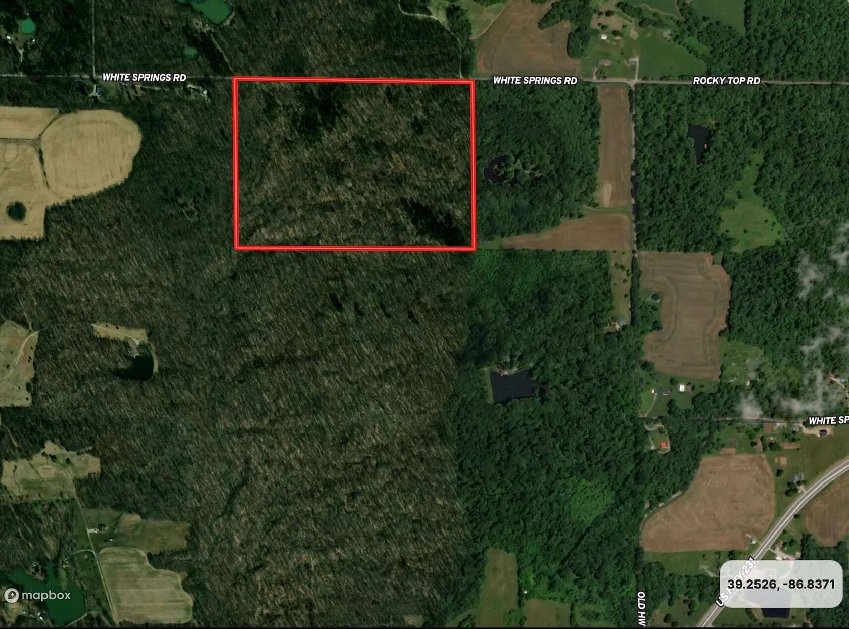 60.9 Acres of Recreational Land for Sale in Spencer, Indiana