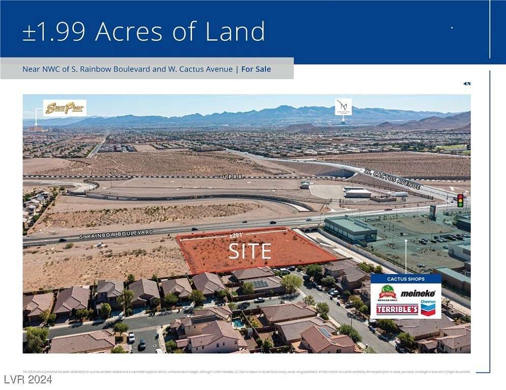 1.99 Acres of Commercial Land for Sale in Las Vegas, Nevada