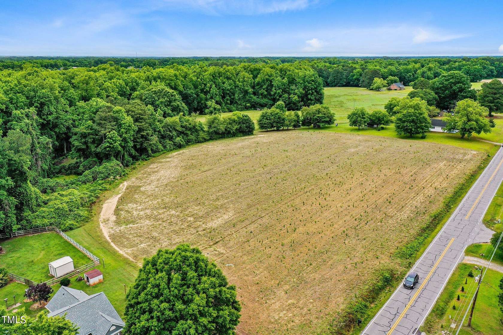 9.85 Acres of Land for Sale in Angier, North Carolina