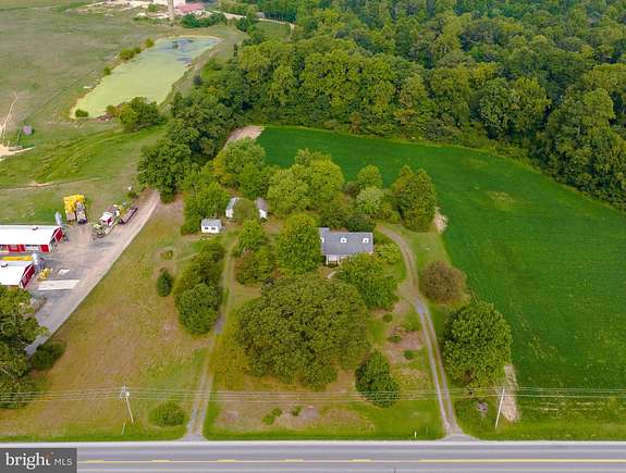 11.3 Acres of Land with Home for Sale in Mechanicsville, Maryland