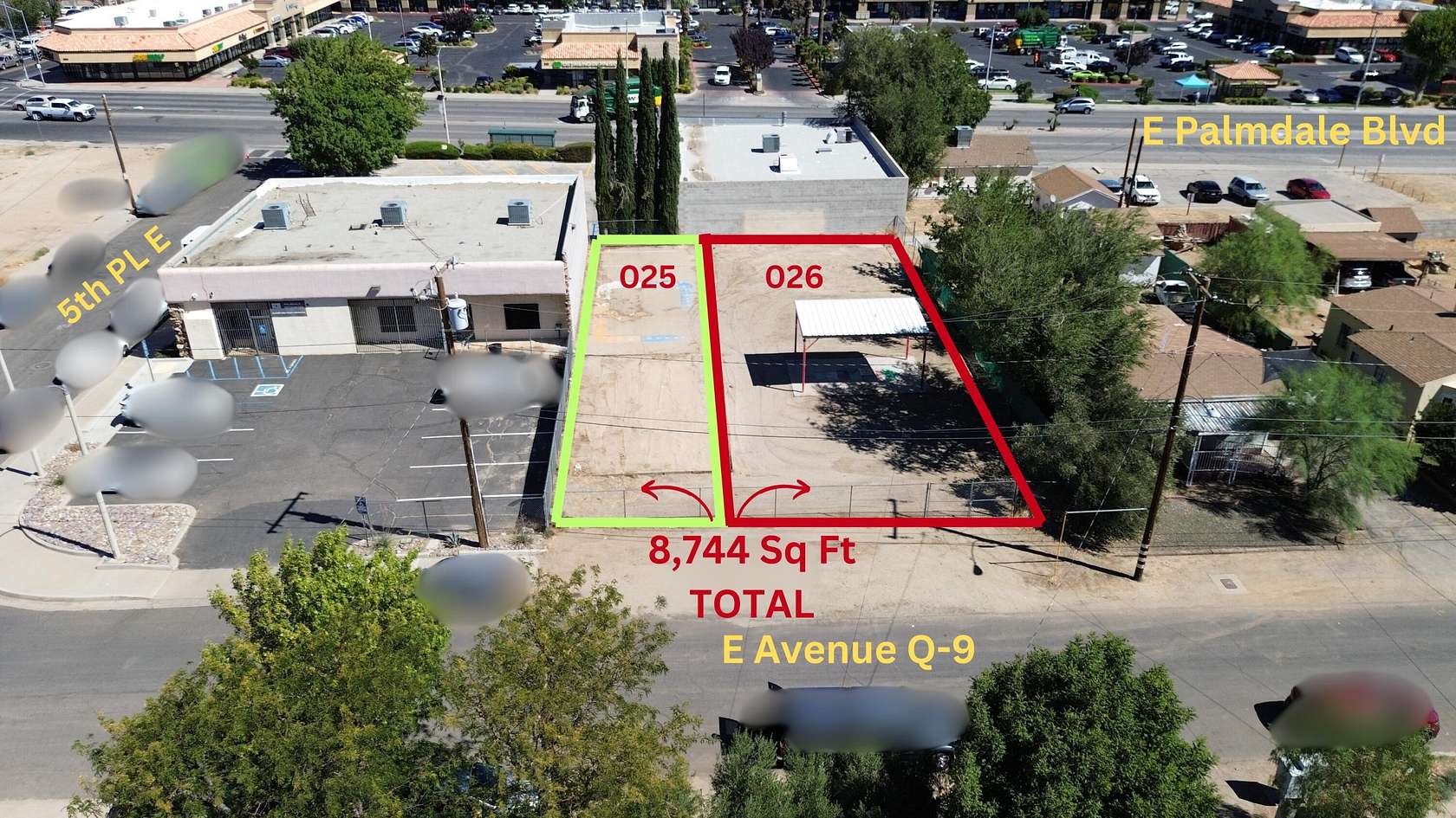 0.134 Acres of Commercial Land for Sale in Palmdale, California