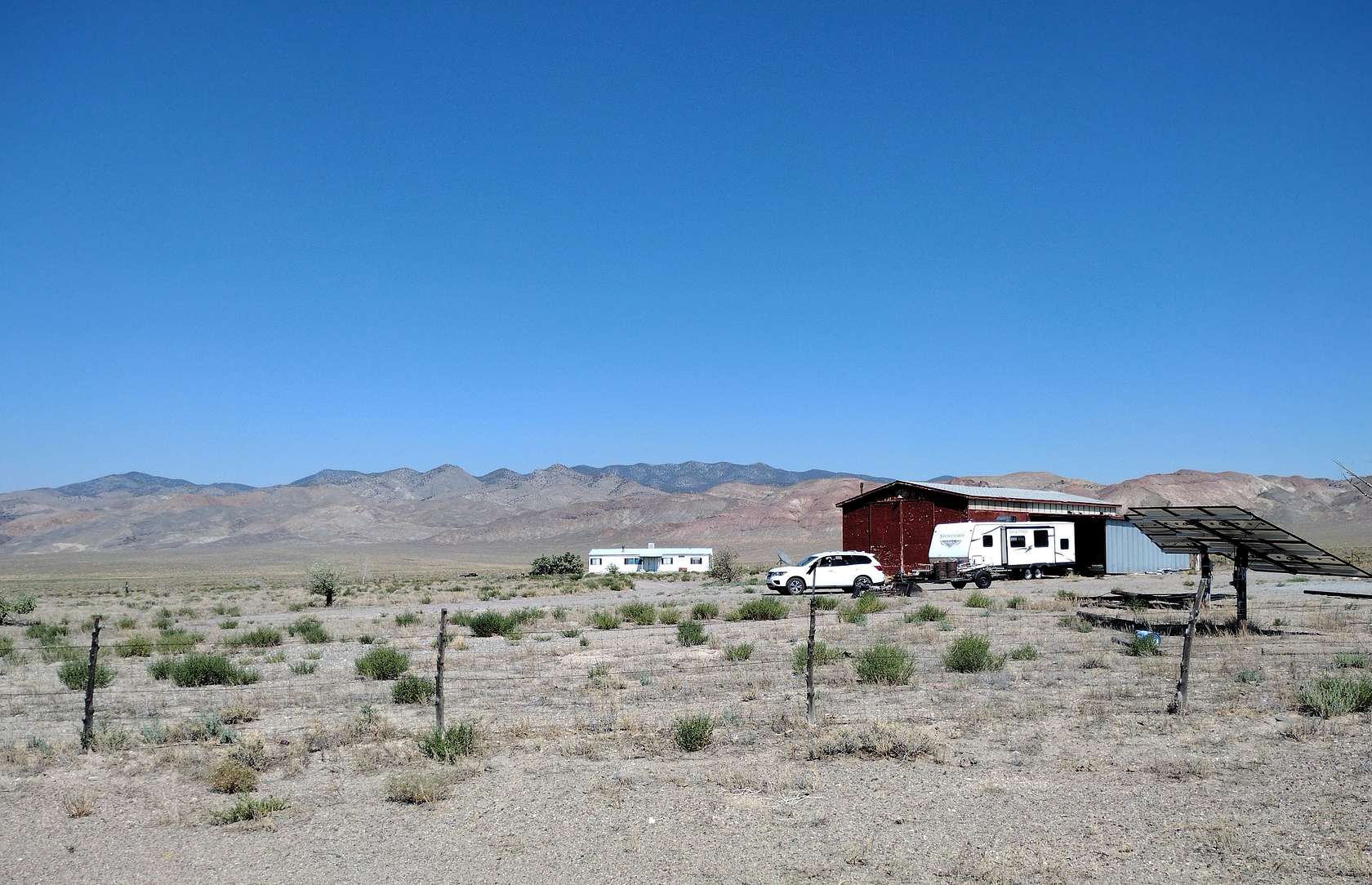 26.36 Acres of Land with Home for Sale in Gabbs, Nevada