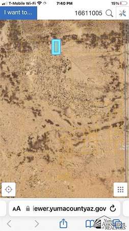 Residential Land for Sale in Dateland, Arizona