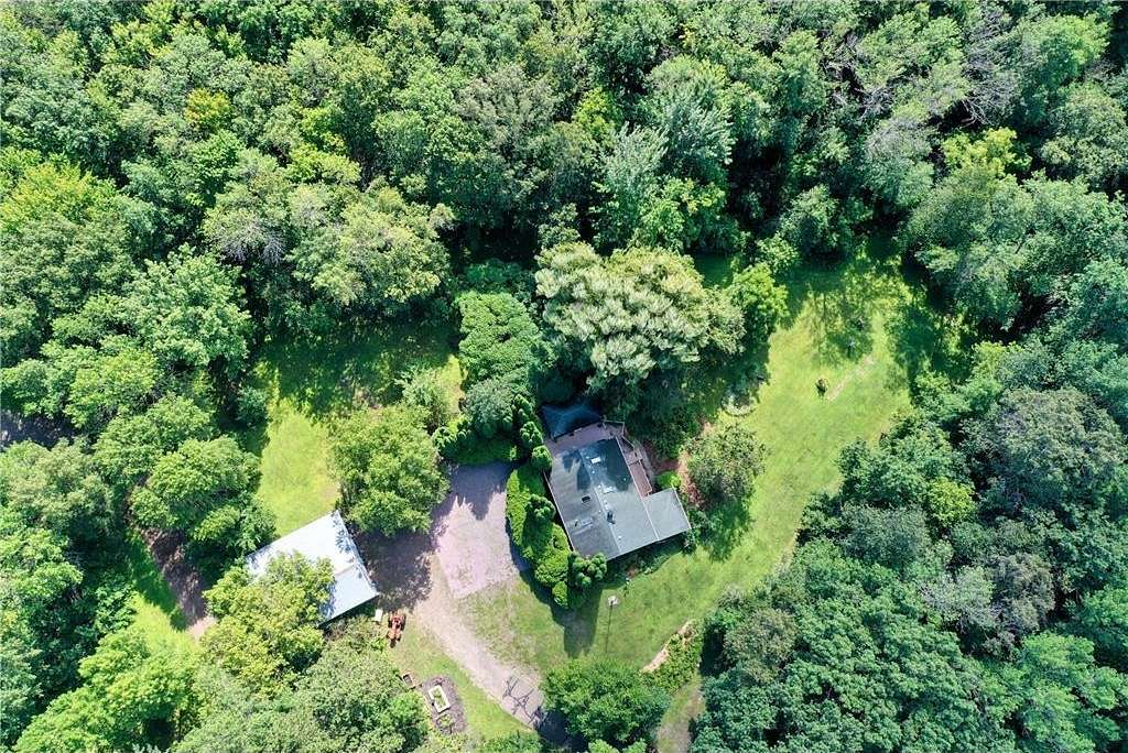 5.961 Acres of Residential Land with Home for Sale in Chisago City, Minnesota