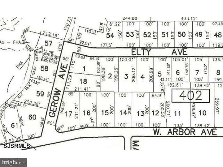 0.42 Acres of Residential Land for Sale in Vineland, New Jersey