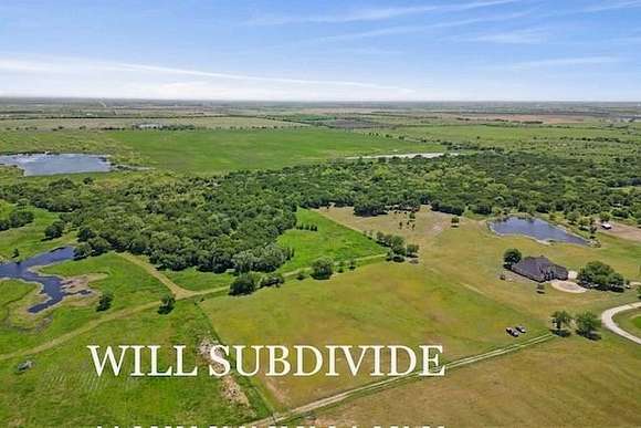 43.458 Acres of Land with Home for Sale in Tioga, Texas