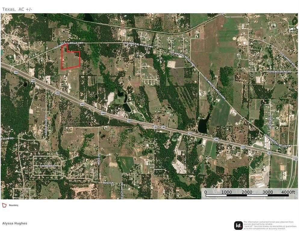 17.317 Acres of Land for Sale in Weatherford, Texas