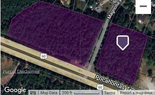 7.9 Acres of Commercial Land for Sale in Providence Forge, Virginia