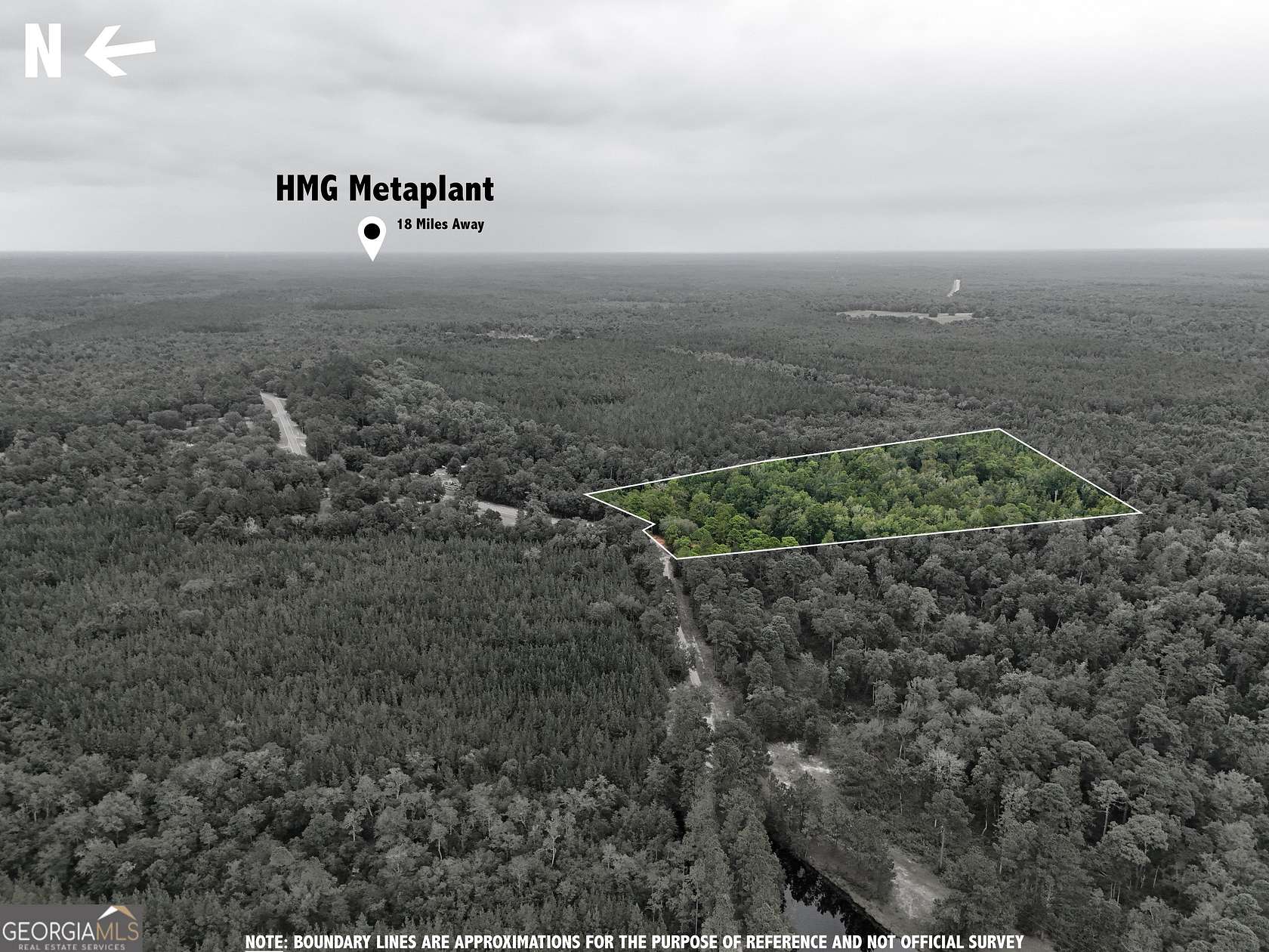 5.1 Acres of Residential Land for Sale in Pembroke, Georgia