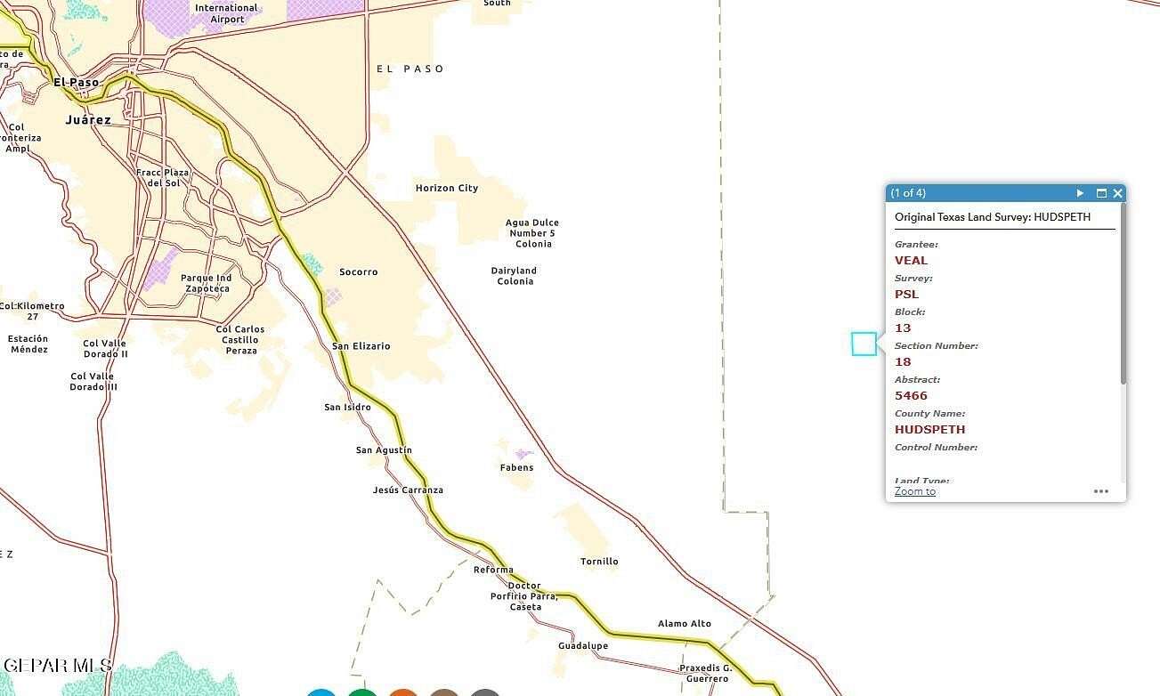 40 Acres of Recreational Land for Sale in Sierra Blanca, Texas