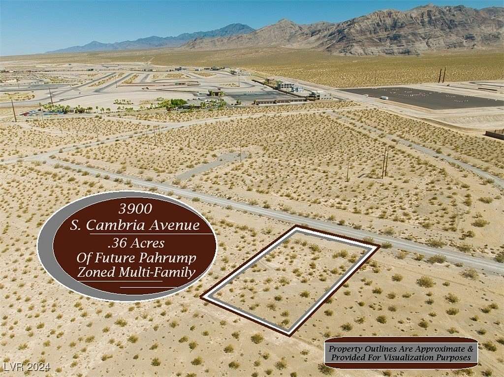 0.367 Acres of Residential Land for Sale in Pahrump, Nevada