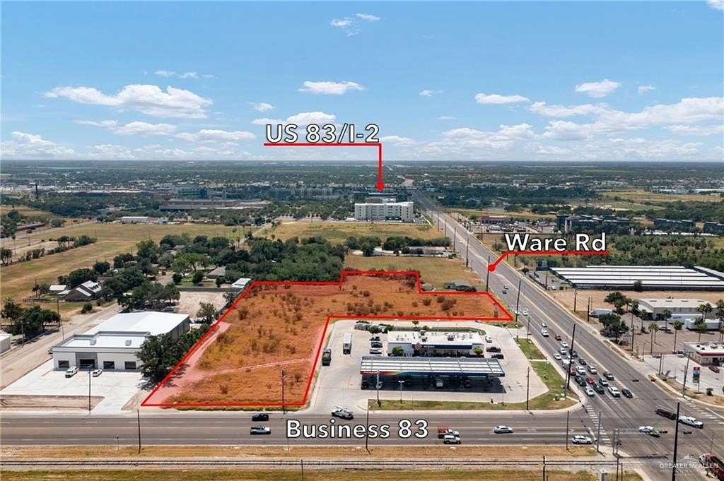 5.16 Acres of Commercial Land for Sale in McAllen, Texas