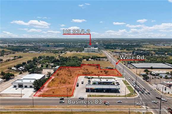 5.16 Acres of Commercial Land for Sale in McAllen, Texas