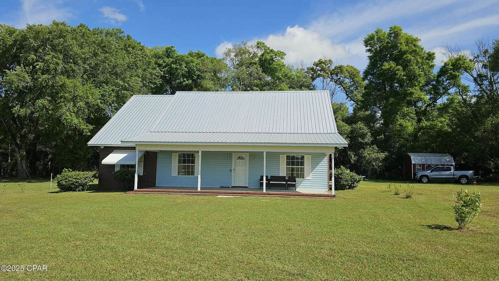 36.7 Acres of Land with Home for Sale in Greenwood, Florida