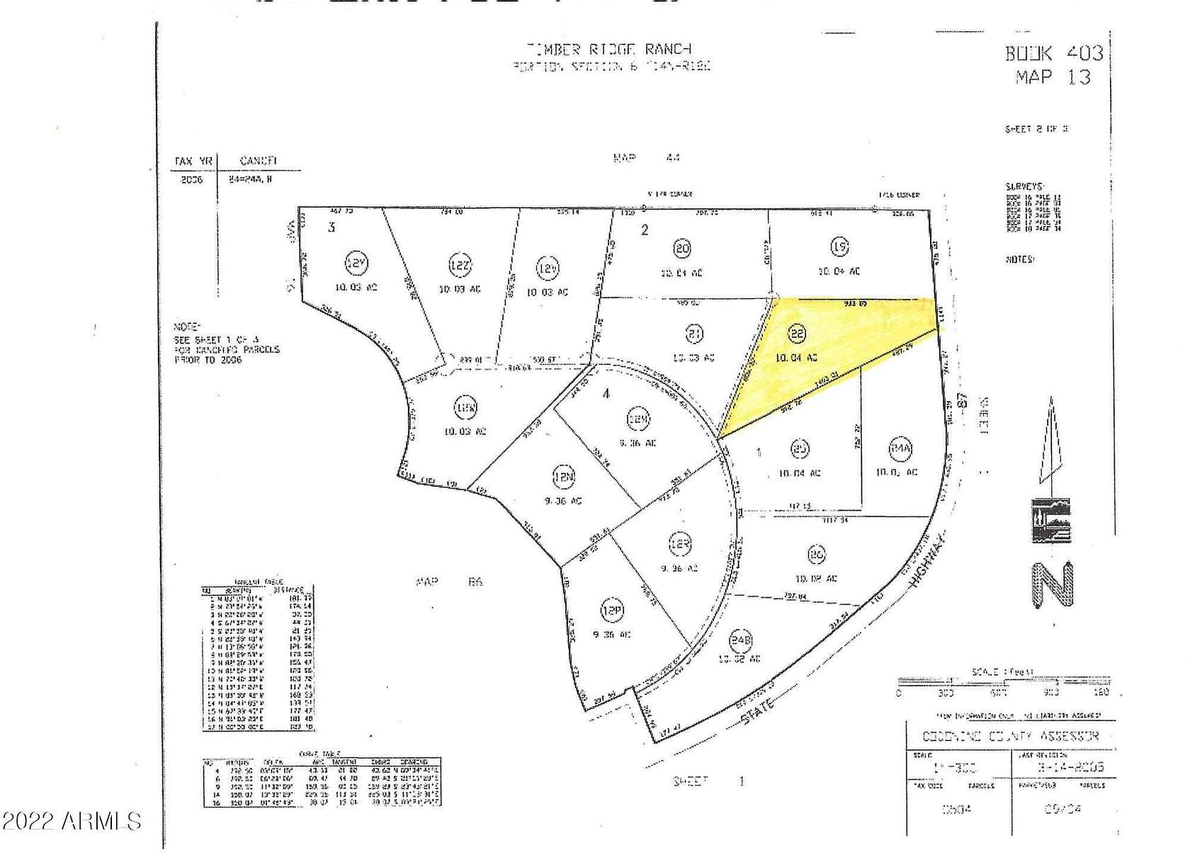 10.03 Acres of Land for Sale in Happy Jack, Arizona