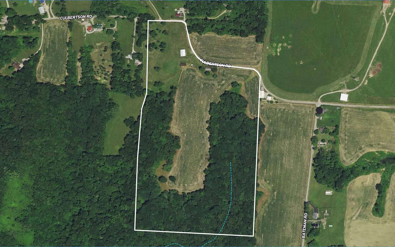 40.5 Acres of Recreational Land for Sale in Zanesville, Ohio