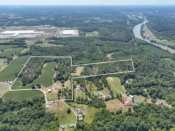 61.5 Acres of Recreational Land for Sale in Zanesville, Ohio