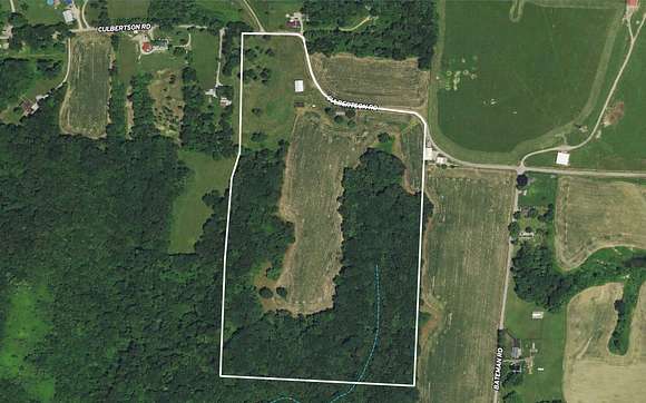 40.5 Acres of Recreational Land for Sale in Zanesville, Ohio