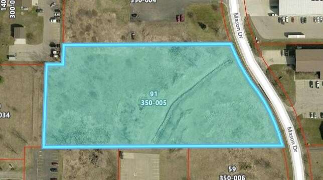 4.03 Acres of Commercial Land for Sale in Coopersville, Michigan