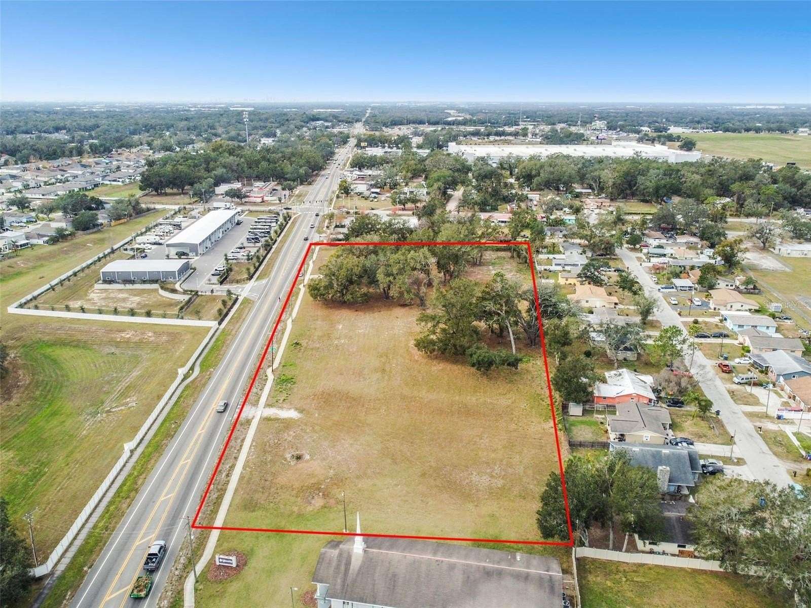 4.52 Acres of Commercial Land for Lease in Seffner, Florida