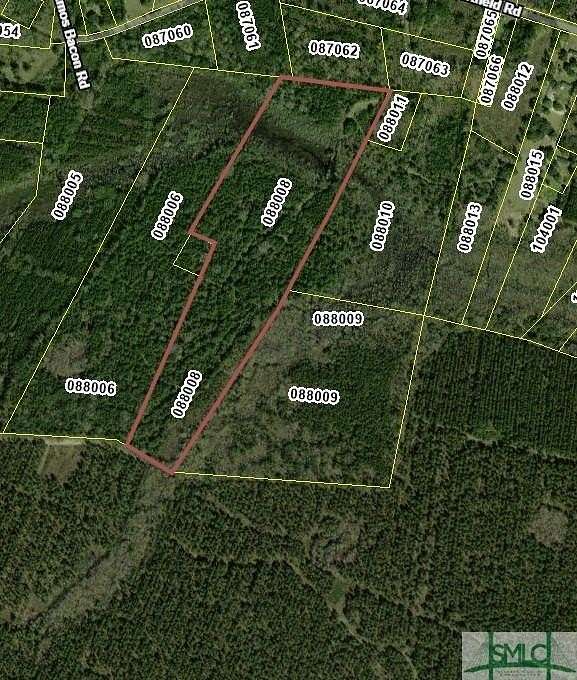 37 Acres of Recreational Land for Sale in Midway, Georgia