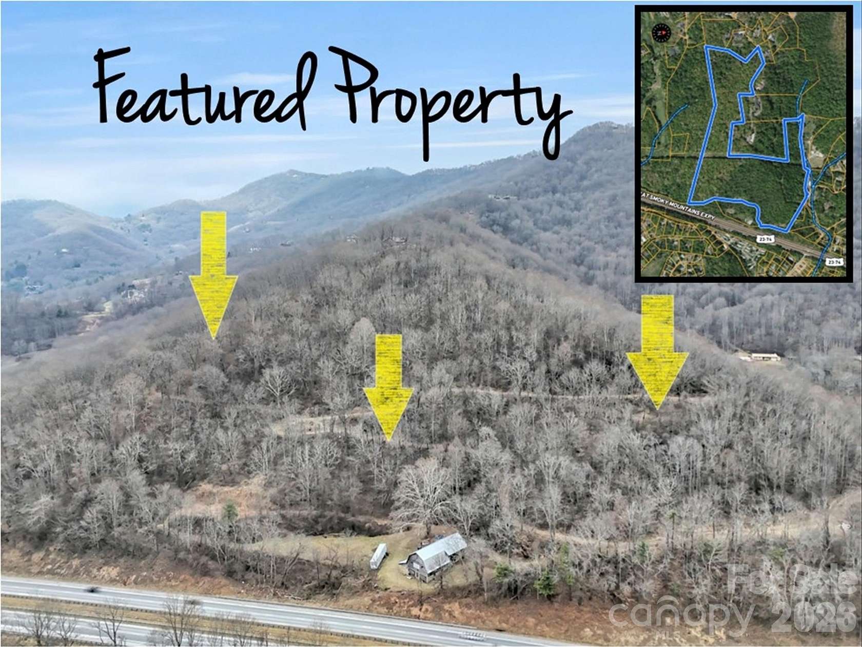 50.8 Acres of Land for Sale in Waynesville, North Carolina