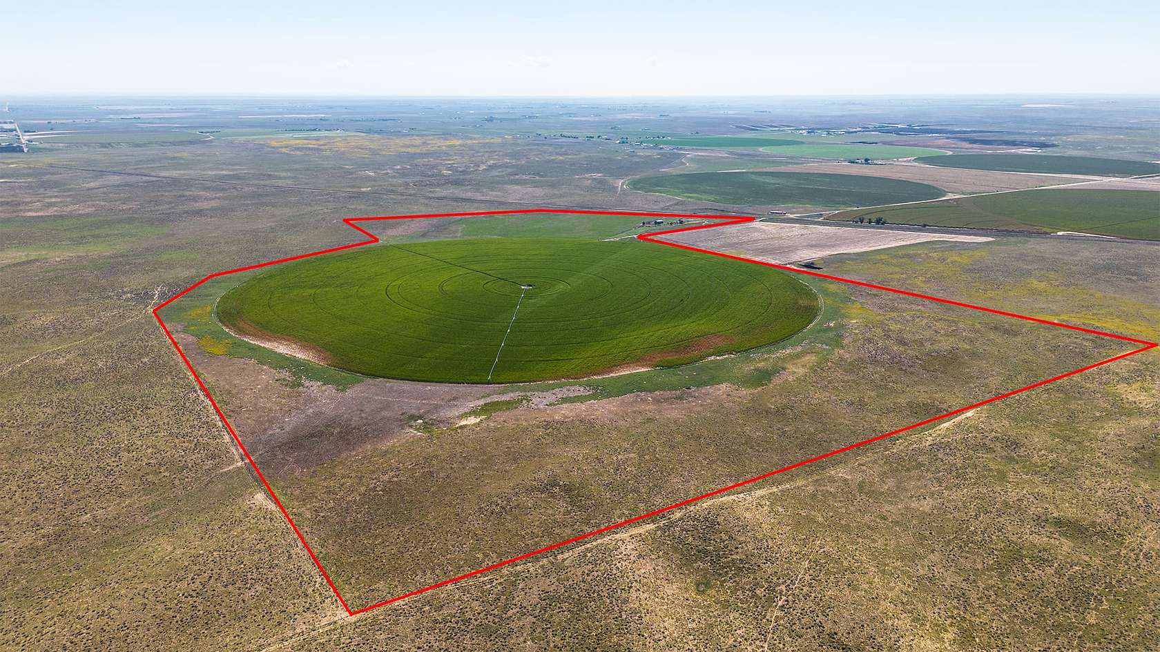 216 Acres of Agricultural Land for Sale in Roggen, Colorado