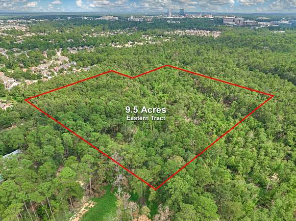 Undeveloped, wooded acreage in prime 77384 location offers a rural feel just minutes from everything