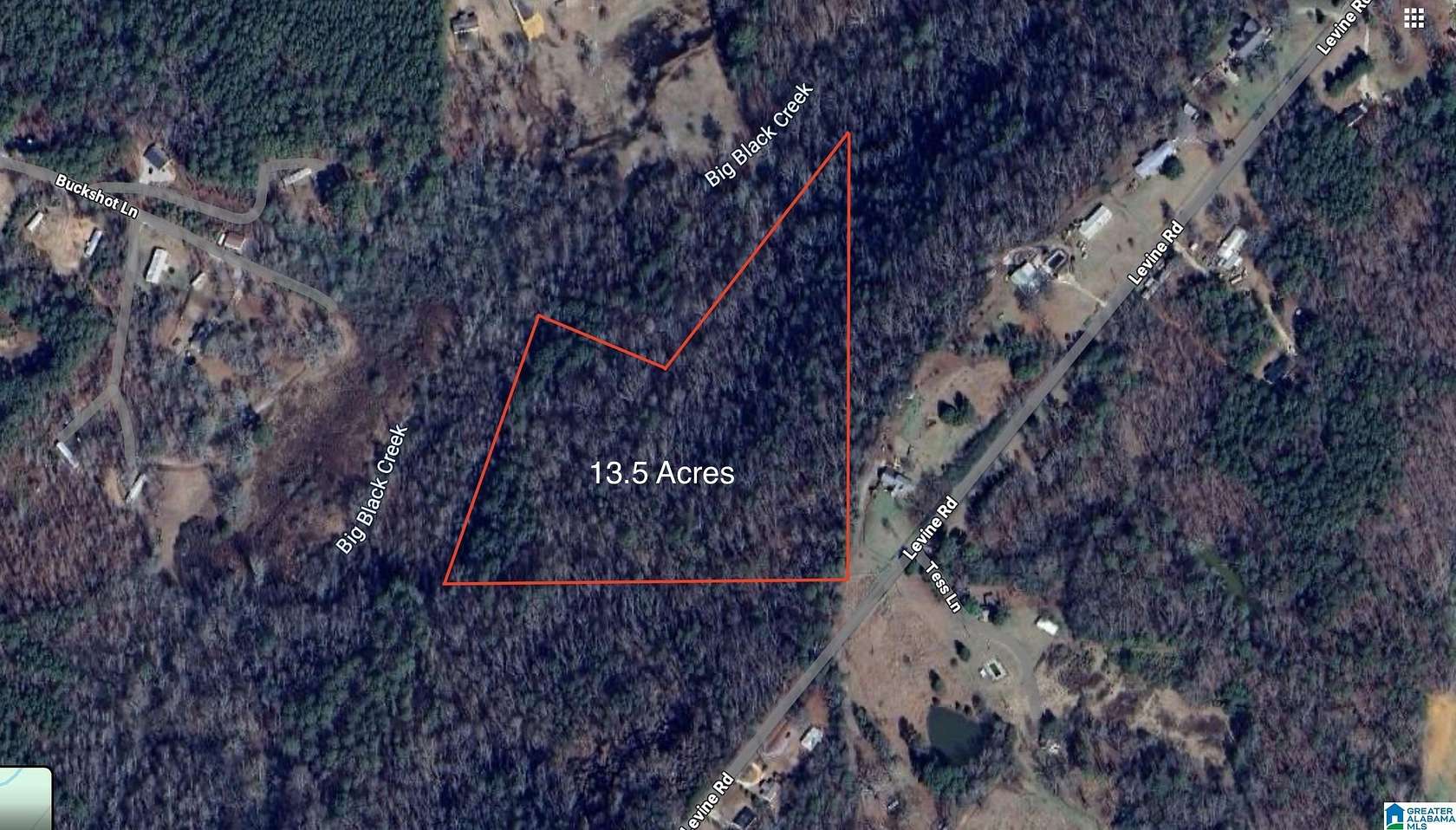 13.5 Acres of Land for Sale in Odenville, Alabama