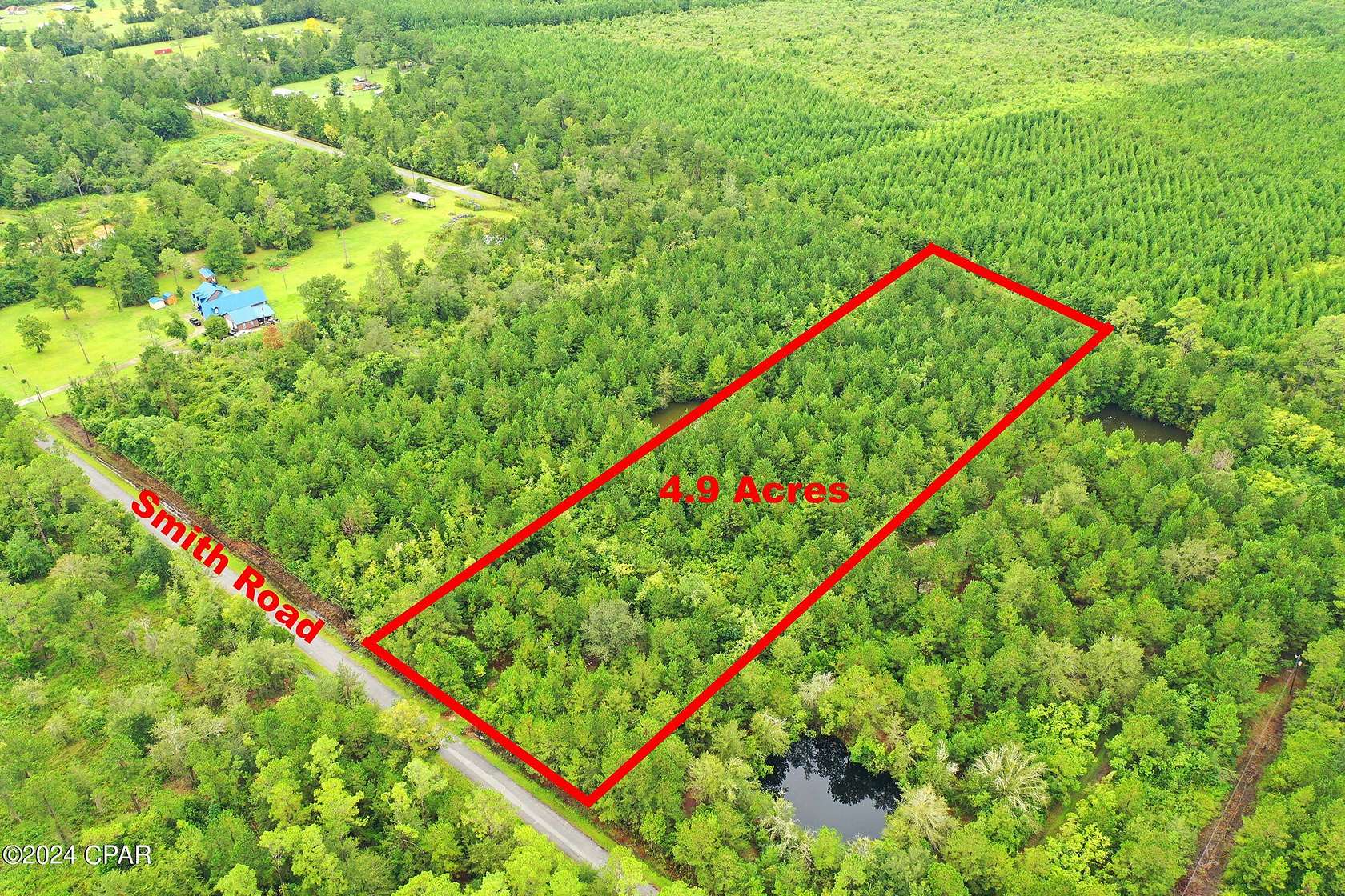 4.9 Acres of Residential Land for Sale in Wewahitchka, Florida