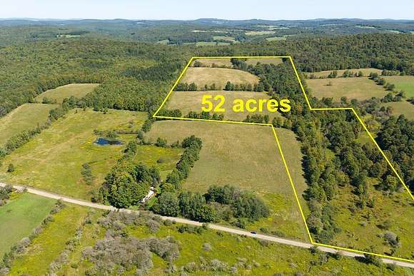 52 Acres of Agricultural Land for Sale in Meredith, New York