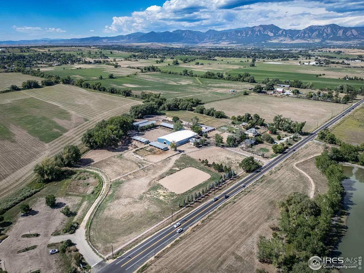 9.87 Acres of Land with Home for Sale in Boulder, Colorado