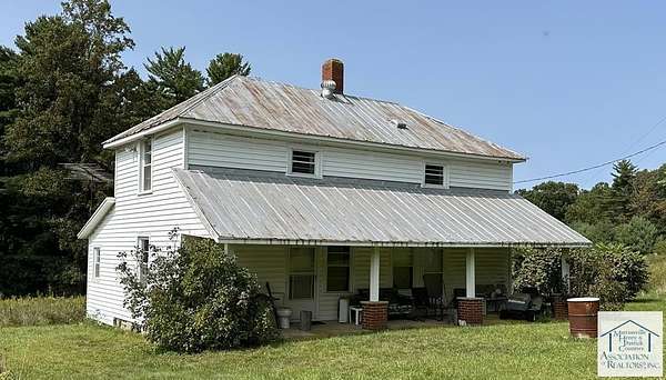 57.3 Acres of Land with Home for Sale in Hillsville, Virginia