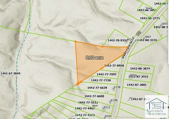 5 Acres of Residential Land for Sale in Axton, Virginia