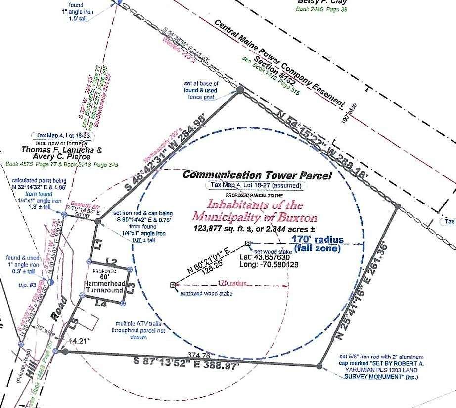 2.84 Acres of Residential Land for Sale in Buxton, Maine