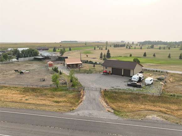 2.15 Acres of Residential Land with Home for Sale in Fairfield, Montana