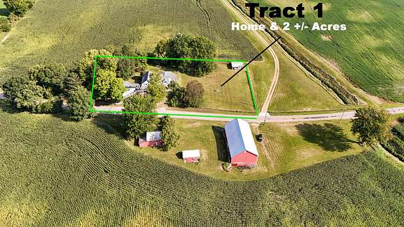 105 Acres of Land with Home for Auction in Warsaw, Indiana