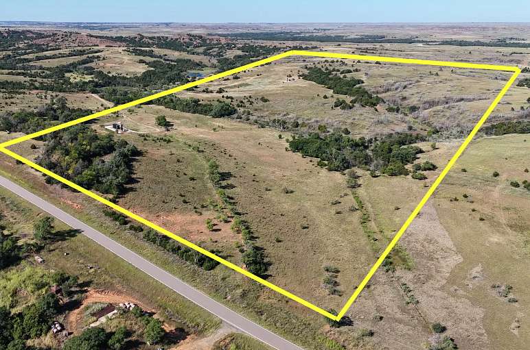 122 Acres of Recreational Land & Farm for Sale in Medicine Lodge, Kansas