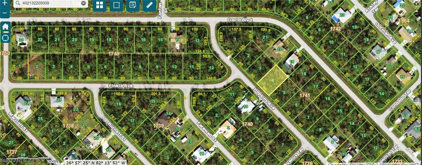 0.23 Acres of Residential Land for Sale in Port Charlotte, Florida