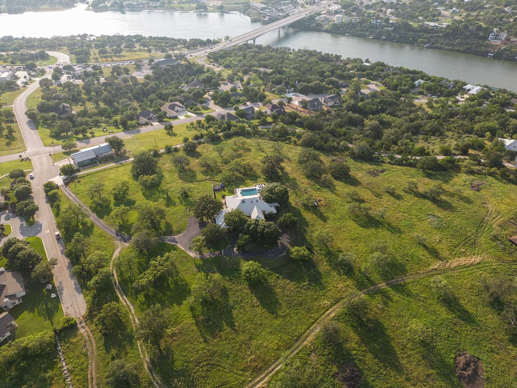 14 Acres of Land with Home for Sale in Marble Falls, Texas