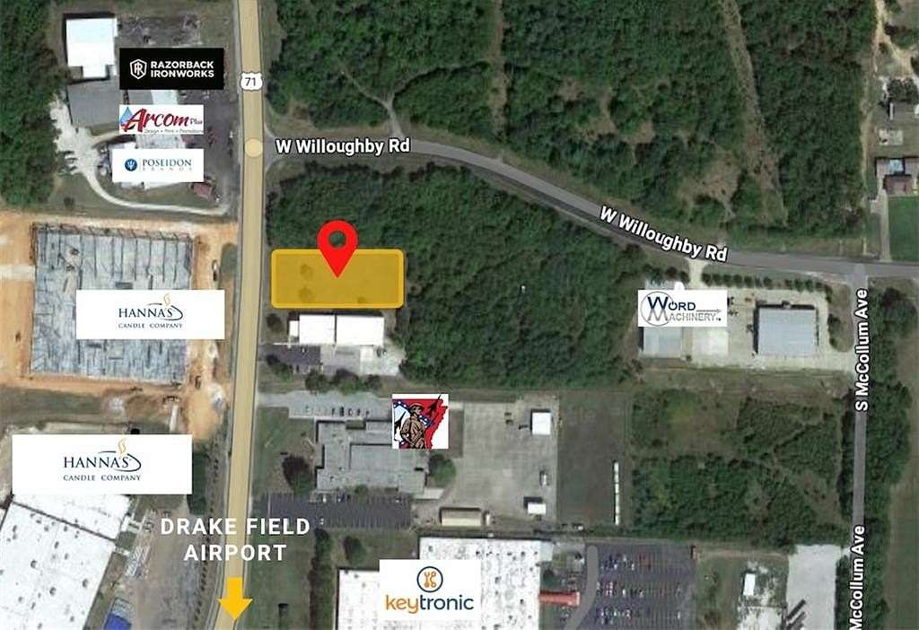 0.8 Acres of Mixed-Use Land for Sale in Fayetteville, Arkansas